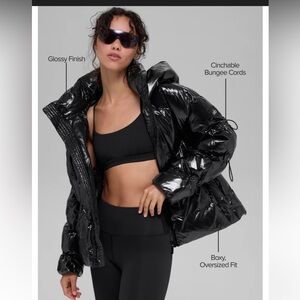 ALO Black Puffer Jacket